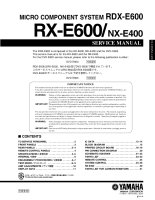 Yamaha RXE-600-Service-Manual